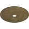 Ekena Millwork Oakleaf Medallion (Canopies up to 6 1/4"), 29 1/8"OD x 3 5/8"ID x 1"P, Mississippi Mud Crackle CM29OAMMC - alternate 4